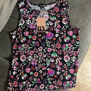 NWT ByDesign Blouse, Shell, Top, Floral Print